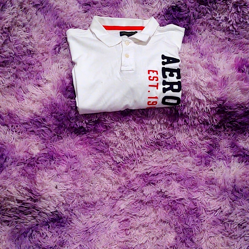 White Aeropostale 2x Men's Shirt